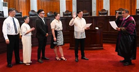 Duterte names Midas Marquez as SC associate justice.